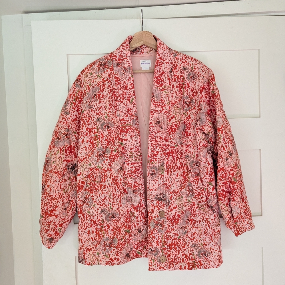 Free People Quilted Coat - Small